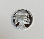 Hobo style Buffalo Nickel ✅HALF TROY OZ Silver RARE .999 Pure Silver coin 1/2