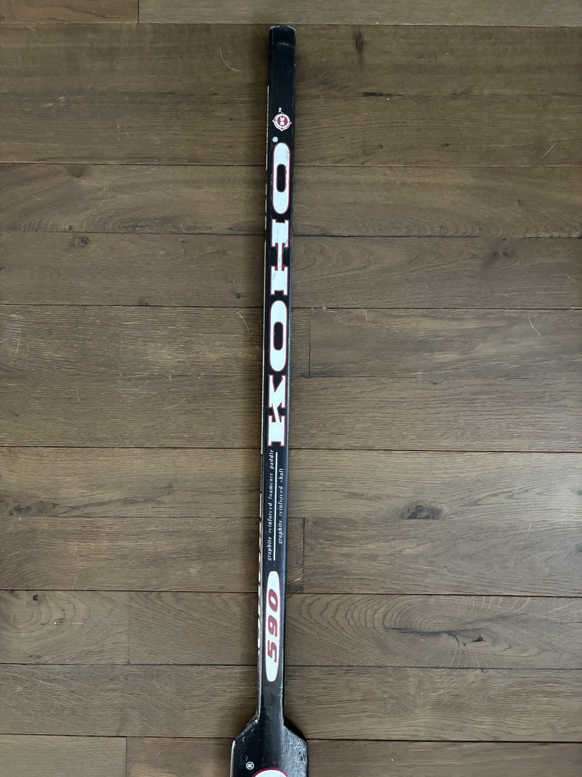 David Abeshire Autographed Signed Hockey Goalie Stick. NHL Colorado Avalanche.