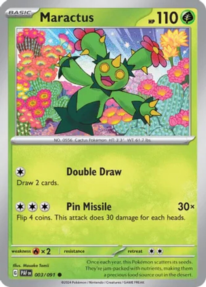 Maractus - 003/091 - Common - Near Mint