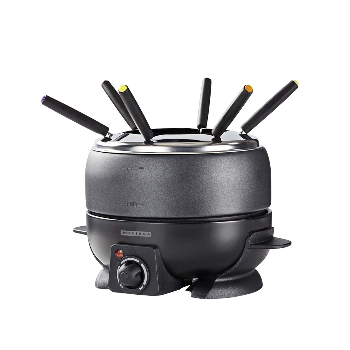 Kit à fondue MELISSA pour 6 personnes avec caquelon de 2,3L et thermostat