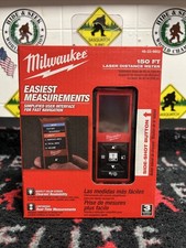 Milwaukee 48-22-9802 150 ft. Backlit Digital Laser Distance Meter Red BRAND NEW