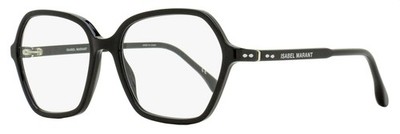 Isabel Marant Geometric Blue Block Eyeglasses IM0092/BB 807 Black 53mm