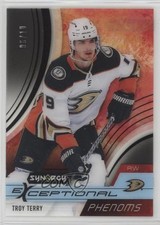 2021-22 Upper Deck Synergy Exceptional Phenoms Black 9/10 Troy Terry #EP-TT 10el