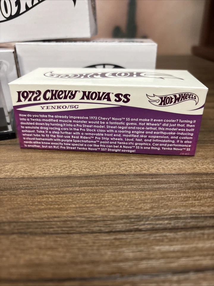 Hot Wheels Red Line Club 1972 Chevy Nova SS Brand New Sealed 🔥🔥 JCP21 - Image 4 of 4