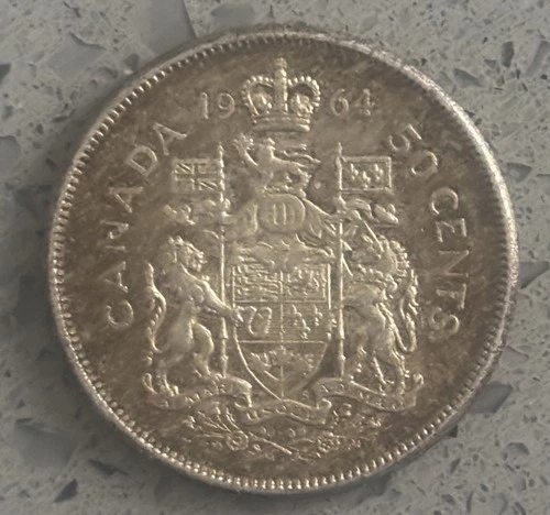 1964 Canadian Half Dollar 🇨🇦