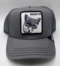 Silver fox trucker hat Goorin Bros The Farm One Size Fits All