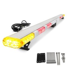 Agrieyes 2 In 1 Tow Truck Light Bar With Warning Lights 45 45 Inch Silver