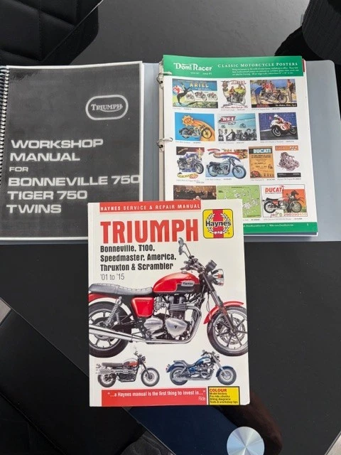 Triumph Motorcycle Repair Manuals & Literature for sale | eBay