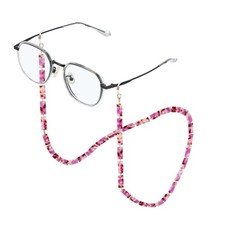 Eyeglass Chains for Women, Acrylic Eyeglass Holder Chain for Glass, Purple