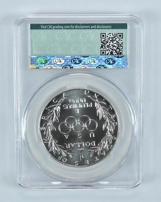 1988-D Olympics Commemorative Silver Dollar MS69 CAC CACg | eBay