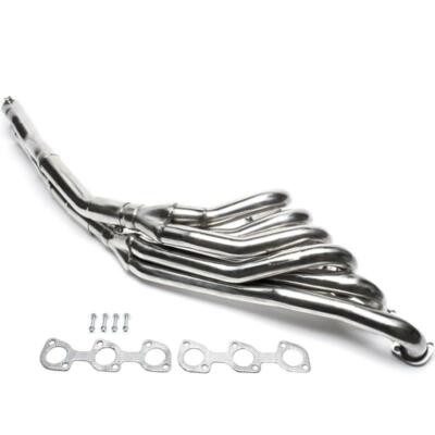 Edelstahl Krümmer Tuning Art für BMW 3er E30 6 Zylinder Benzin