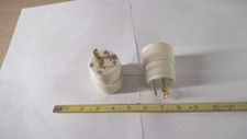 2 pcs Bryant 20 amp twist lock plugs 250 volt NEMA L6-20
