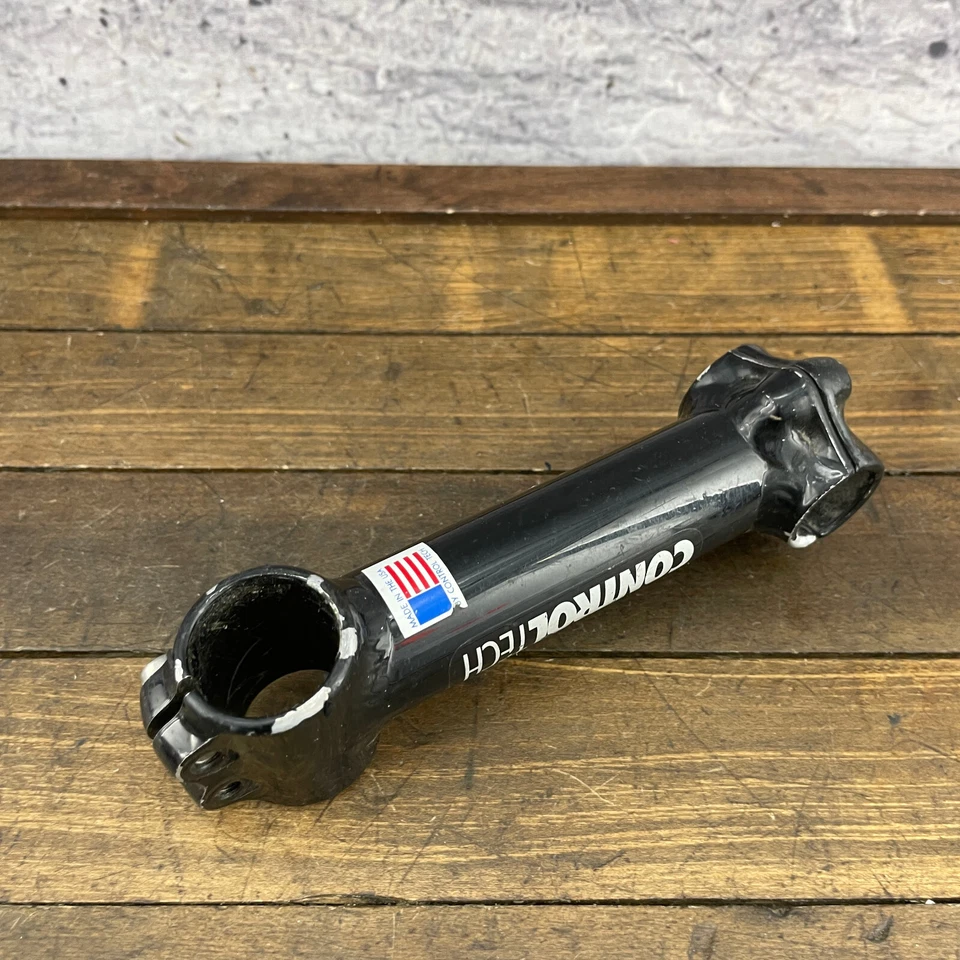 Vintage Control Tech Stem 1 1/8 in Threadless USA 135 mm 25.4 Black 90s A7 - Image 4 of 4