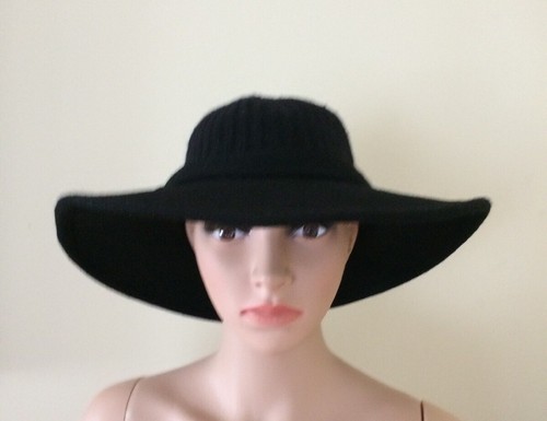 Nine West Black Hat 65% Lana/wool | eBay
