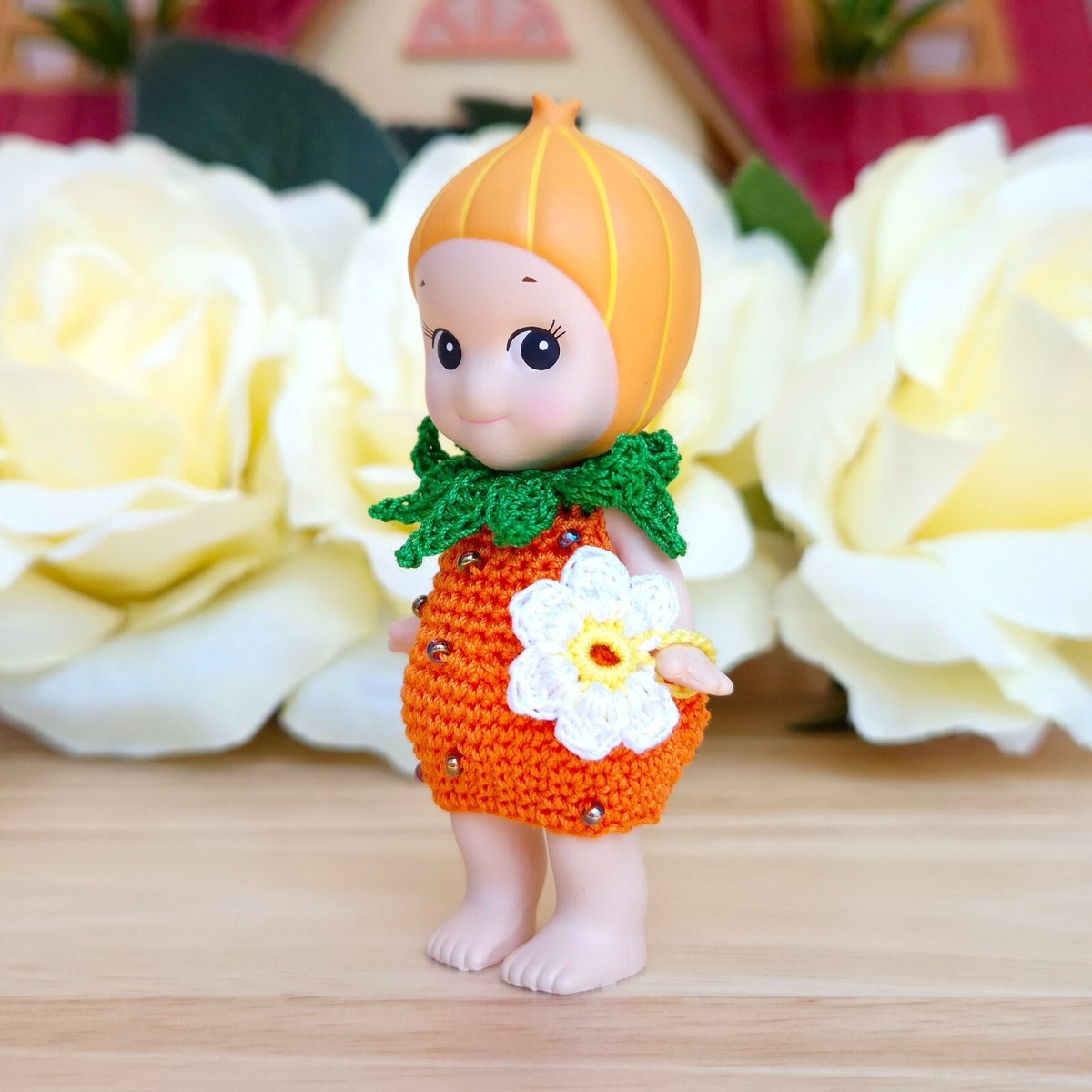 Authentic] 🍊 Onion Sonny Angel Vegetable Series – Berry Blossom
