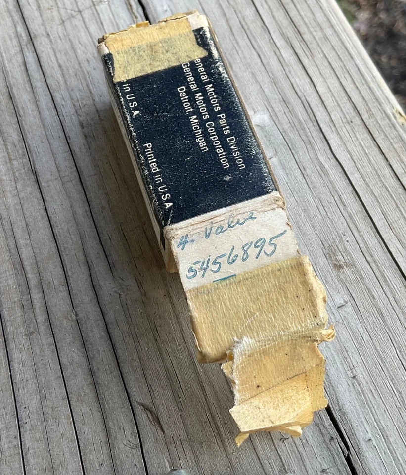 Pontiac Tempest 1962 rueda trasera cilindro tornillo purga par #5456895 = GM genuino Foto 3 de 4