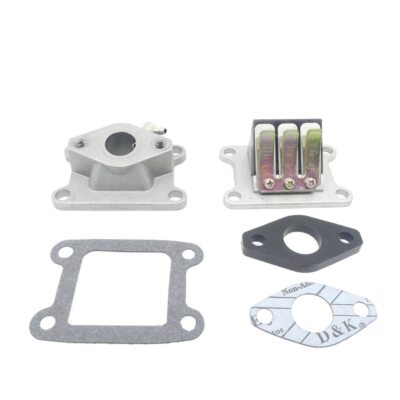 Ansaugstutzen 16mm + Dichtung Membranblock für Yamaha DT 50 M MX R RD 50 M MX