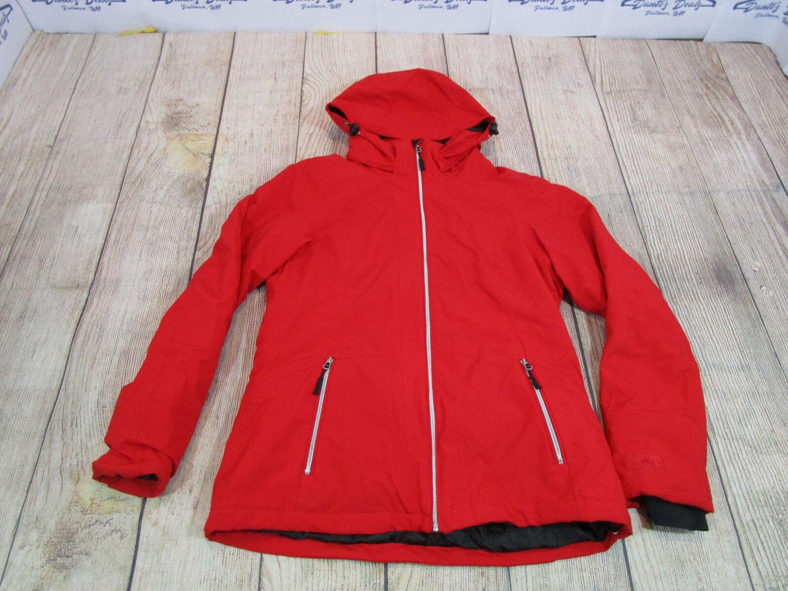 NICE MT Mountaineering Polyester Lined Red Ski Ja… - image 1
