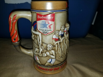 1984 olympic budweiser beer stein