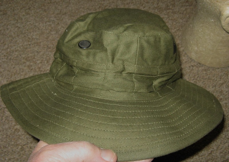 Unissued NOS British OD Daisy Mae Hat, 1950s, Size 6