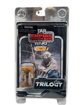 2004 Hasbro Star Wars the Original Trilogy Yoda Figure Empire Strikes Back NEW