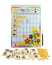 I Can Do It reward chart, Chore, behavior, incentive, potty, star chart for kids