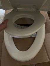 Bemis 2 In One Toilet Seat New With Hardware For Adults And Kids