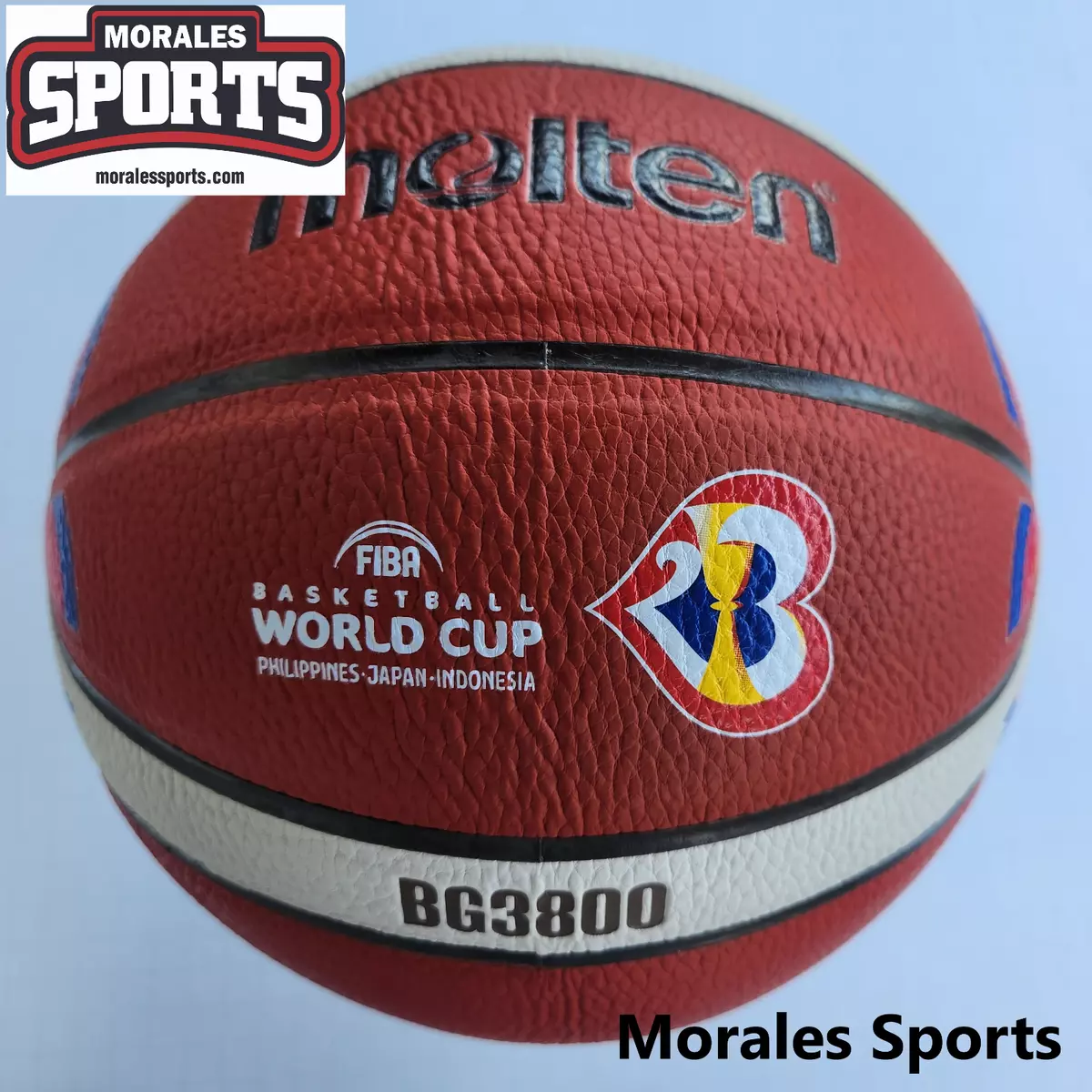 Bola de Basquete Molten World Cup 2023 BG3800-M3P FIBA Approved T7