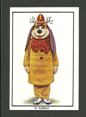 The Banana Splits TV Show Vintage 1973 Hanna Barbera Spanish Card Fleegle