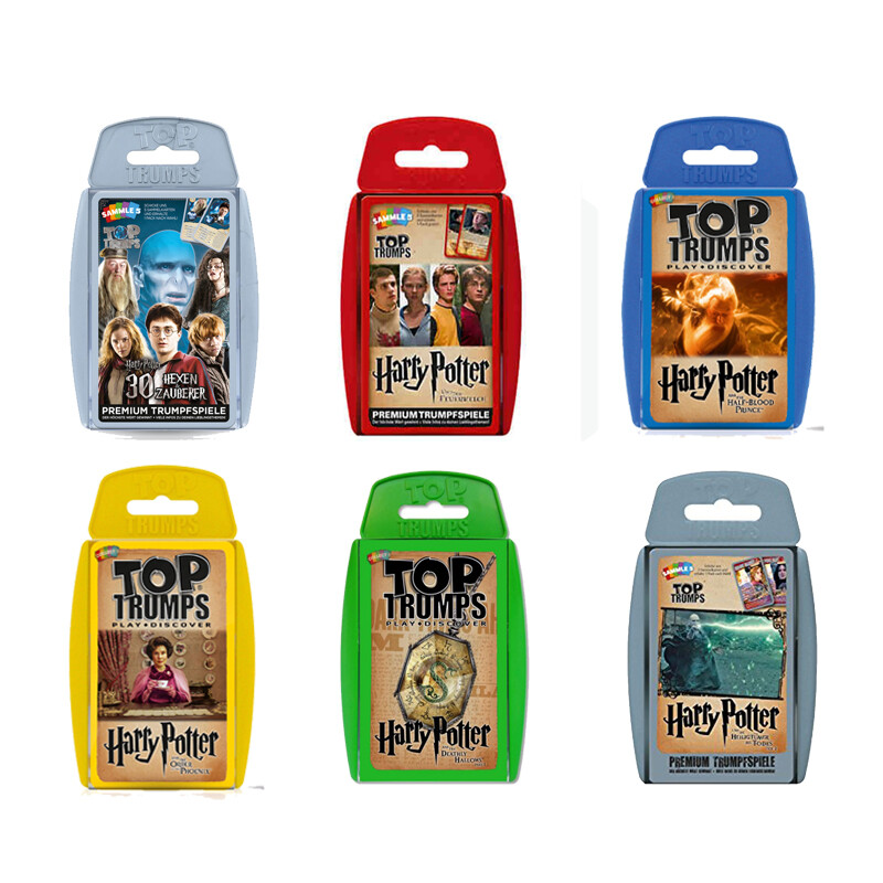 Thumbnail - Top Trumps Mit Verschiedenen Harry Potter Themen Neu