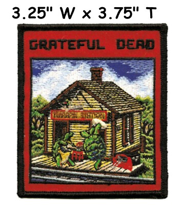 Grateful Dead Terrapin Station Patch Album Logo Rock Band Iron On Applique