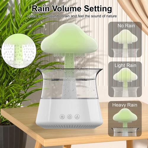 Rain Cloud Humidifier Water Drip Diffuser Aromatherapy Humidifier w/ 7 Colors US - Bild 38 von 44