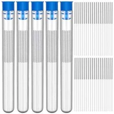 100 Pieces 3D Printer Nozzle Cleaning Kit 0.4 mm Needles Cleaner Stainless...