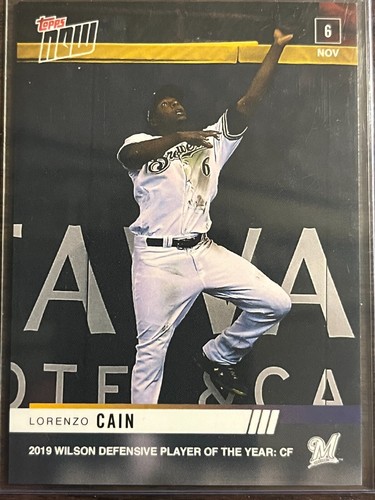 2019 Topps Now OS-32 Lorenzo Cain