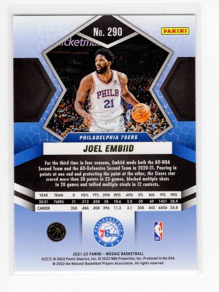 坊さん様専用 nbaカード embiid auto /21-