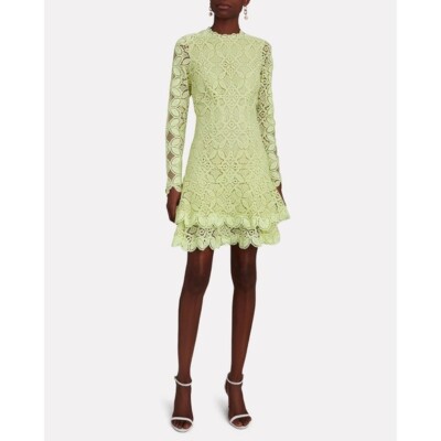chinese dress ladies Simkhai Guipure Lace Belted Midi Dress main image 0