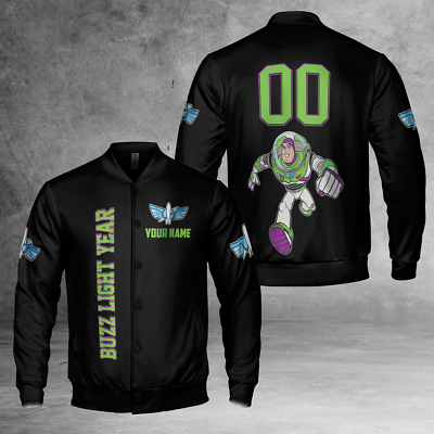 #ad Personalized Never Too Old For Buzz Lightyear Toy Story Jacket $56.69