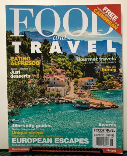 Food & Travel European Escapes Eating Alfresco UK Aug/Sep 2015 FREE SHIPPING JB - Picture 1 of 1