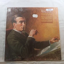 Vernon Handley William Walton Symphony No 1 In B Flat Minor w/ Shrink LP Vinyl