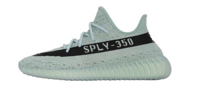 Adidas Boost 350 V2 Salt/Black Men s US Size 9.5 HQ2060