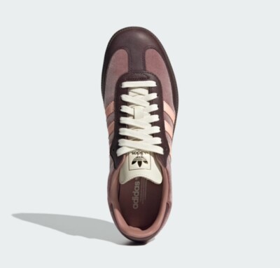 New Adidas Women's Samba OG Shoes - Warm Clay/ Shadow Brown