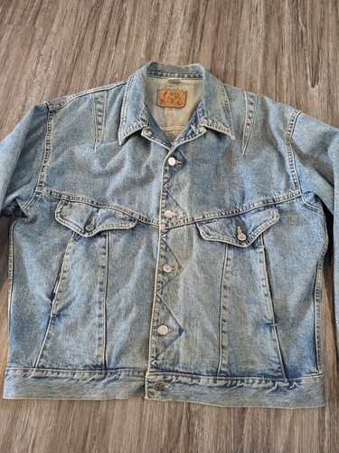 Vintage 1980s Harry And The Hendersons Original Movie Prop Used Crew Jean Jacket - Picture 5 of 23