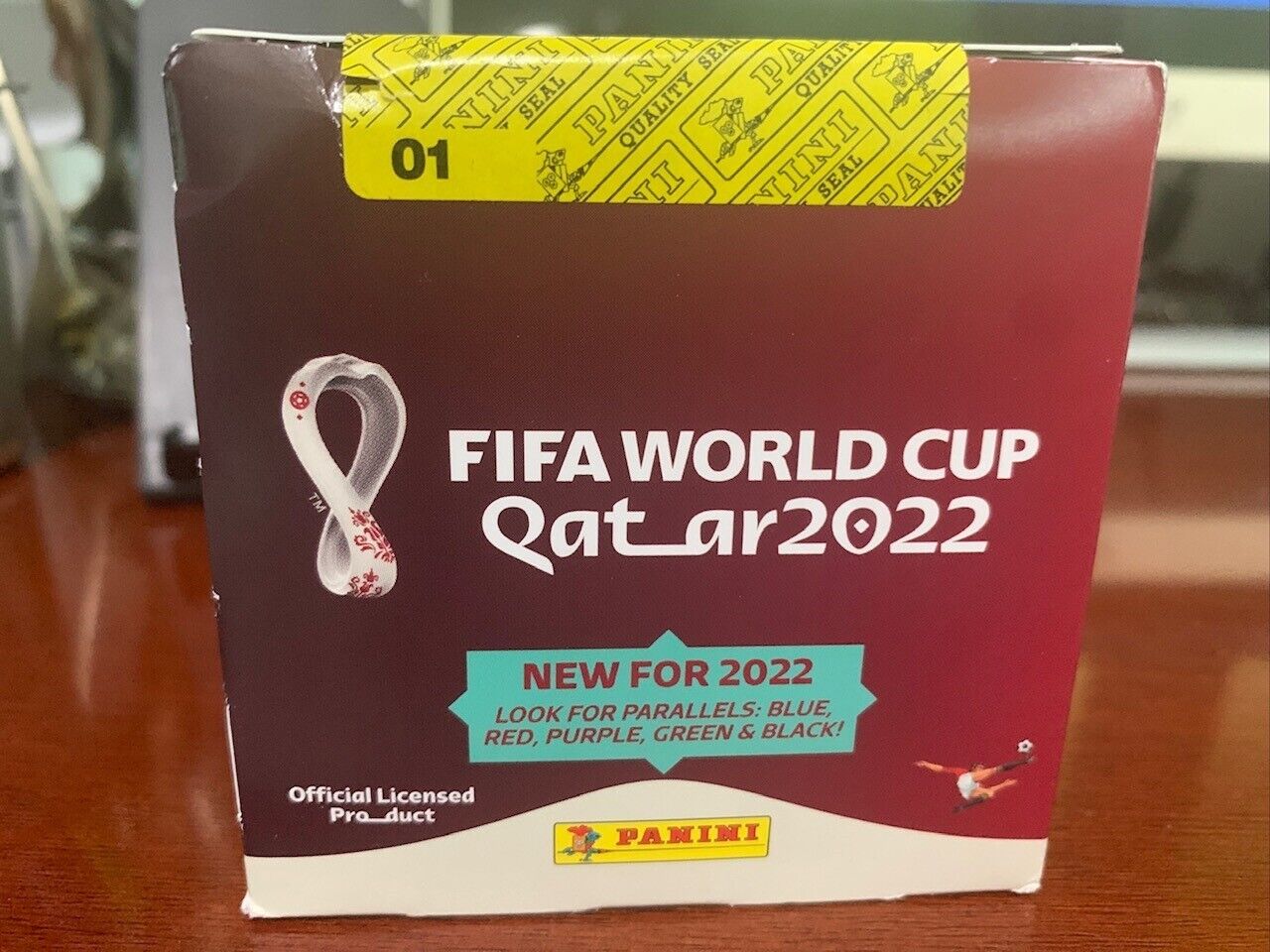 PANINI FIFA WORLD CUP QATAR 2022 STICKER BOX (50 packs x 5 stickers)