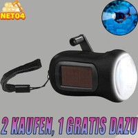 Led Taschenlampe Campinglampe Solar Laternen Aufladbar Mit Handkurbel Outdoor