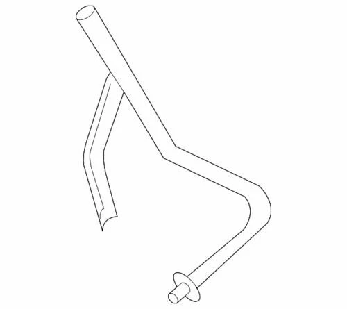 Подлинная масляная трубка GM 1999-2007 Chevrolet GMC Silverado Sierra Classic 12561672 - Изображение 2 из 3