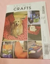 NEW McCall's Craft pattern M5902 Doggie Car Protection And More 