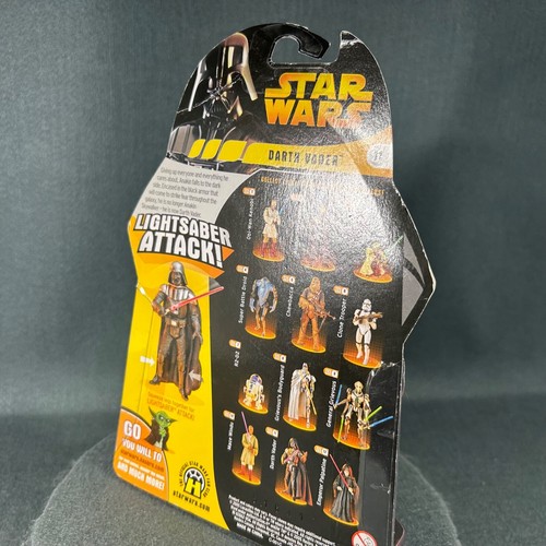 Star Wars Revenge Of The Sith Lightsaber Attack Darth Vader Figure 2005 Hasbro - Picture 8 of 19