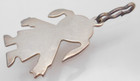 Vintage Girl Daughter Child Pendant 925 Sterling Silver 1" 2.2g Charm EX — photo 5