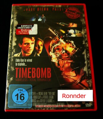 Timebomb - Nameless Total Terminator DVD - Action Cult #31 - Neu - OVP - Uncut -