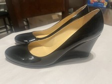 J Crew Patent Leather Wedges